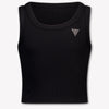 Guess Enfants Filles T-shirt dans Noir