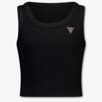 Guess Enfants Filles T-shirt dans Noir