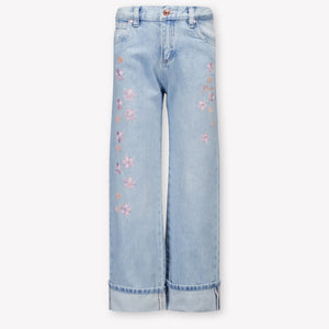 Guess Bambini Ragazze Jeans Dentro Azzurro
