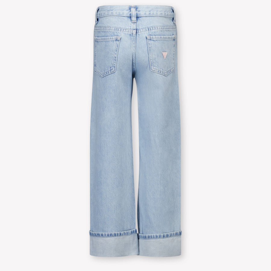 Guess Bambini Ragazze Jeans Dentro Azzurro