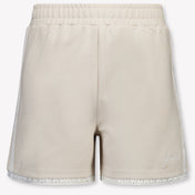 Guess Kinder Meisjes Shorts In Licht Beige
