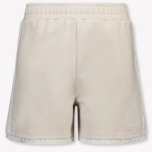 Guess Kinder Mädchen Shorts rein Helles Beige