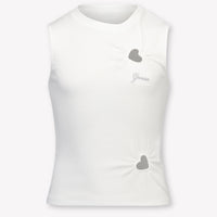 Guess Bambini Ragazze Maglietta dentro Bianco
