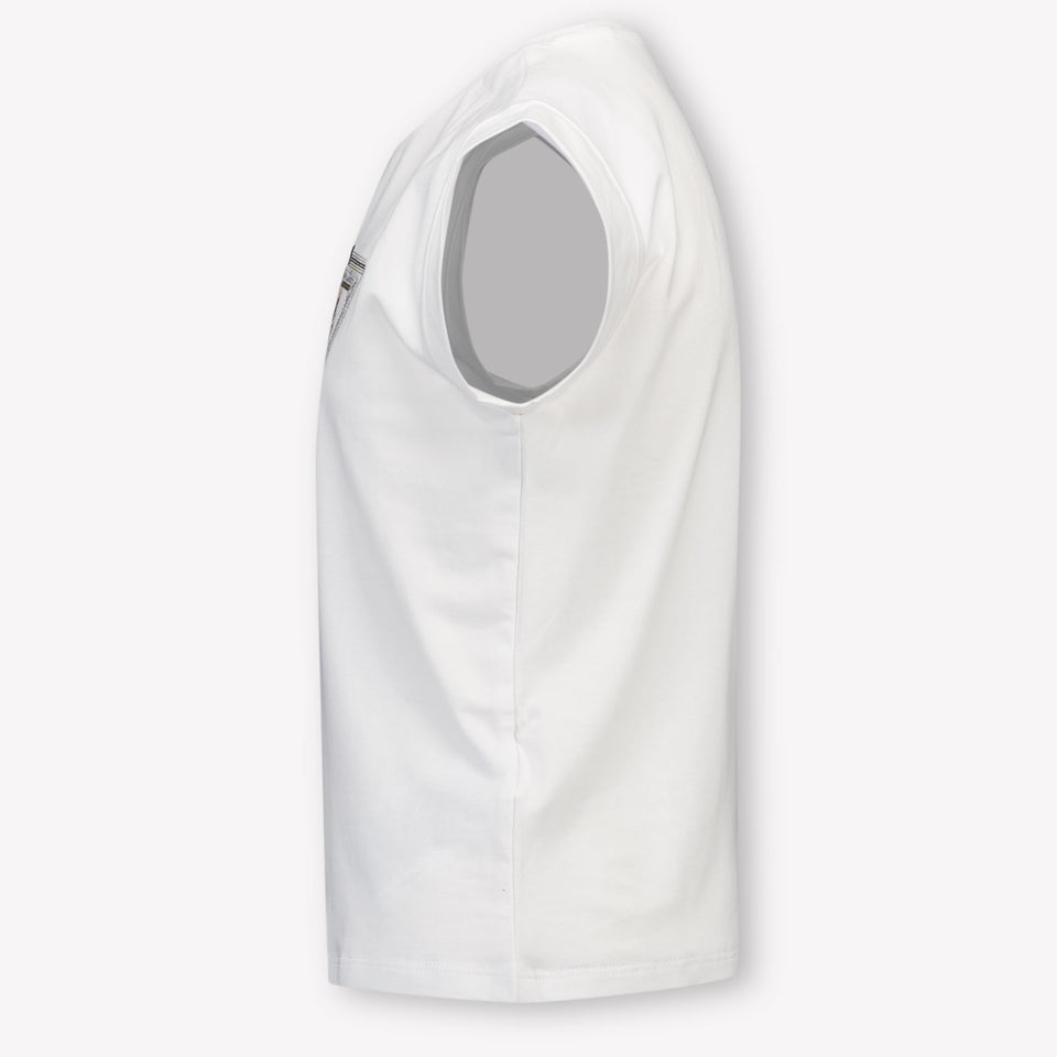 Guess Bambini Ragazze Maglietta dentro Bianco