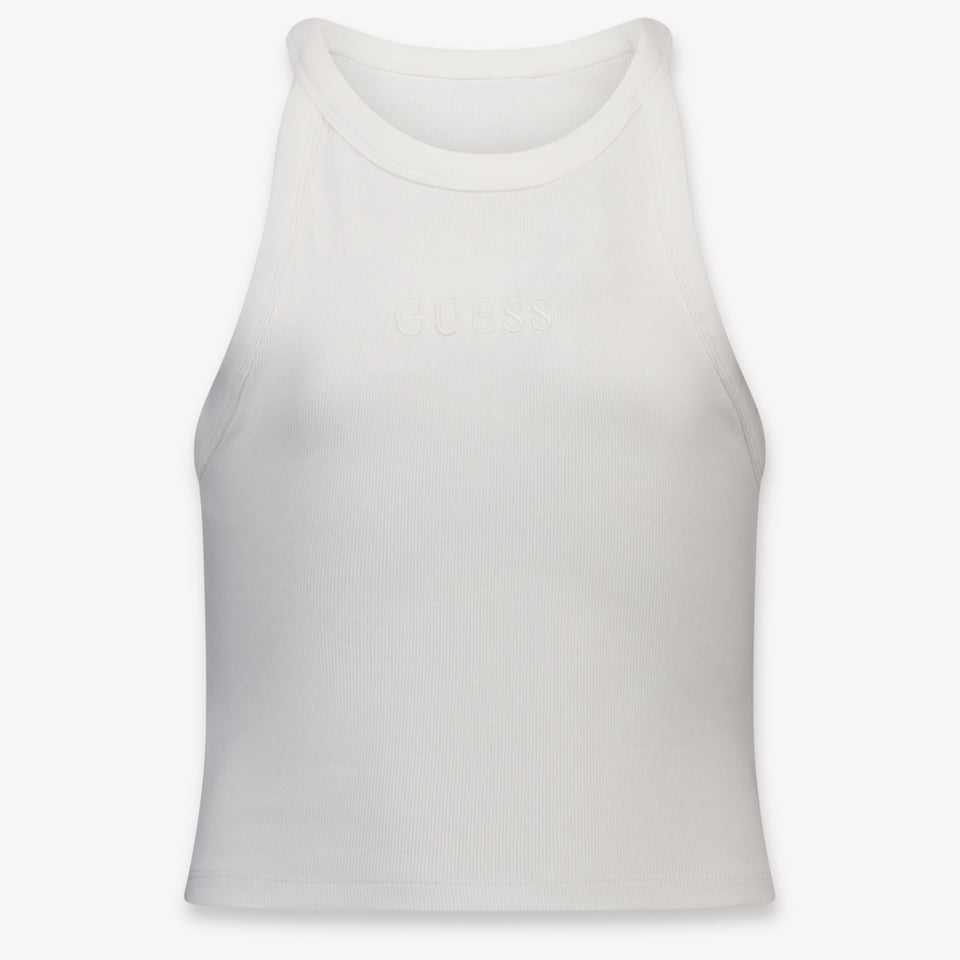 Guess Kinder Meisjes T-Shirt In Wit