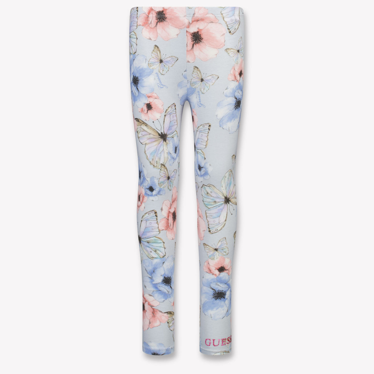 Guess Enfants Filles Leggings dans Bleu Clair