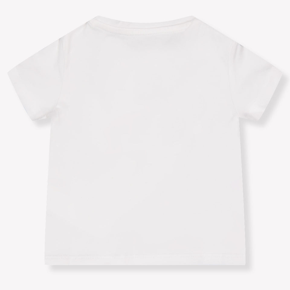 Guess Baby Mädchen T-Shirt In Weiß