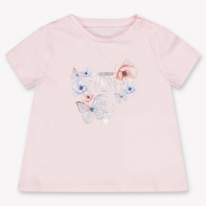 Guess Bébé Filles T-shirt dans Rose Léger