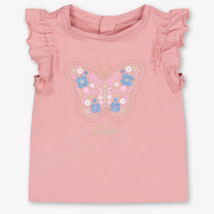 Guess Bambino Ragazze Maglietta dentro Rosa Antico