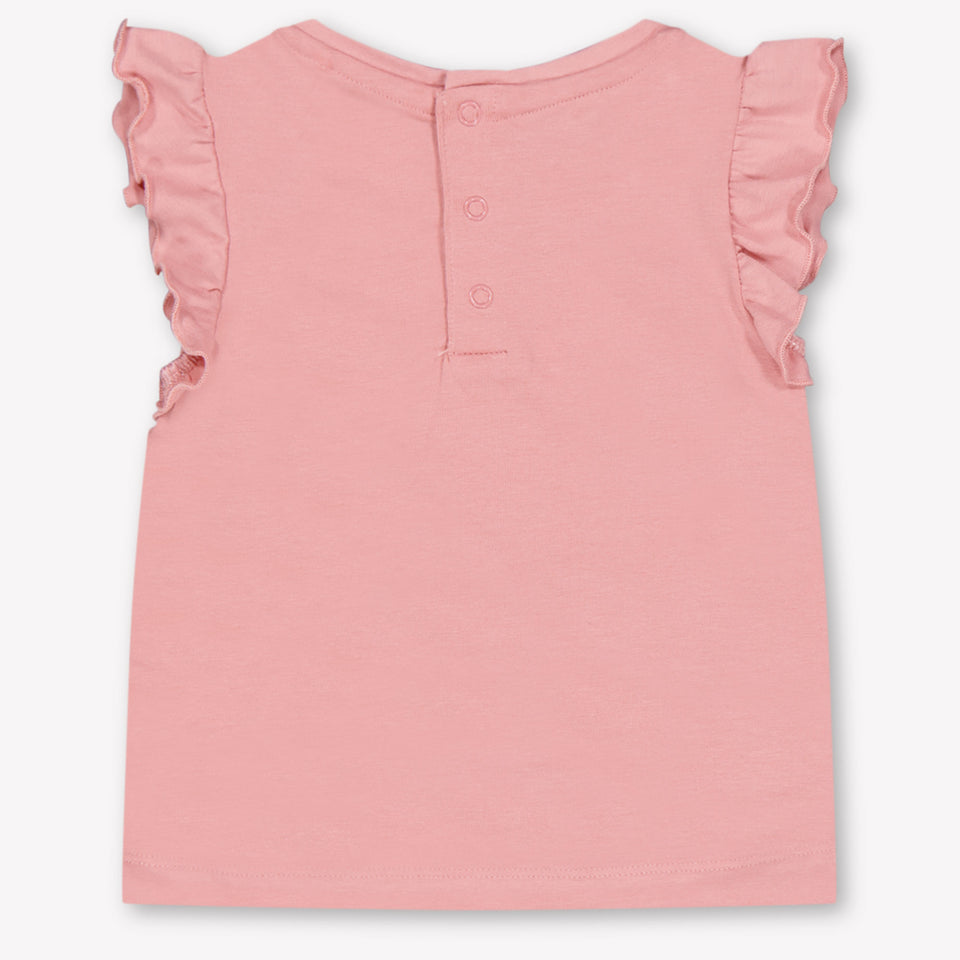 Guess Bébé Filles T-shirt en vieux Rose