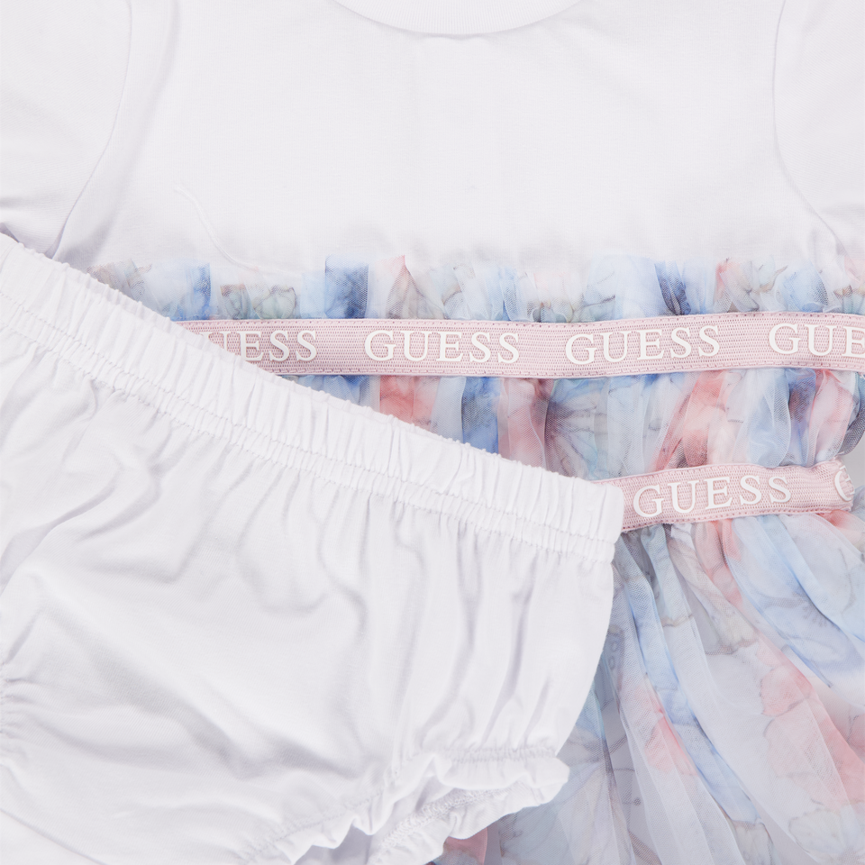 Guess Baby Mädchen Zieh dich an Weiß
