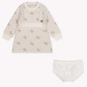 Guess bebe Chicas Vístete Blanco Roto