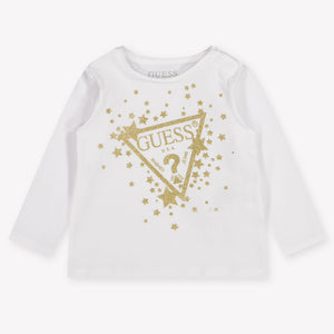 Guess Bébé Filles T-shirt dans Blanc