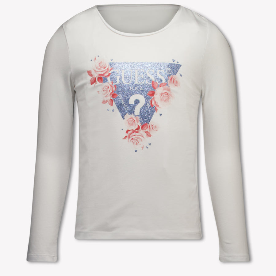 Guess Mädchen T-Shirt in Weiß