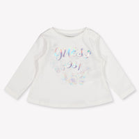 Guess Bébé Filles T-shirt dans Blanc