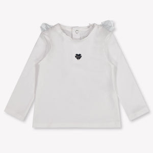 Guess bebe Chicas Camiseta adentro Blanco