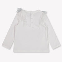 Guess bebe Chicas Camiseta adentro Blanco