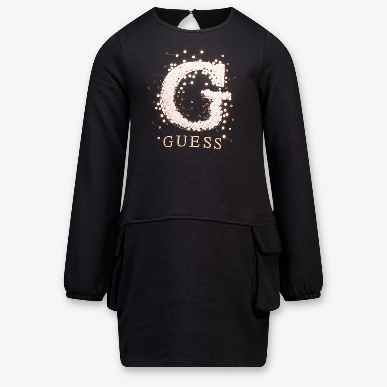 Guess Kinder Mädchen Kleid In Schwarz