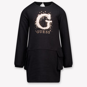 Guess Kinder Mädchen Kleid In Schwarz