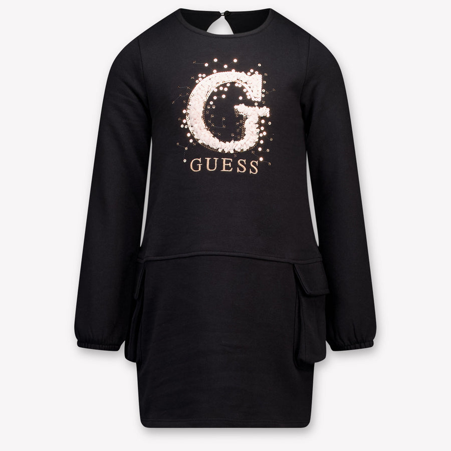 Guess Kinder Mädchen Kleid In Schwarz