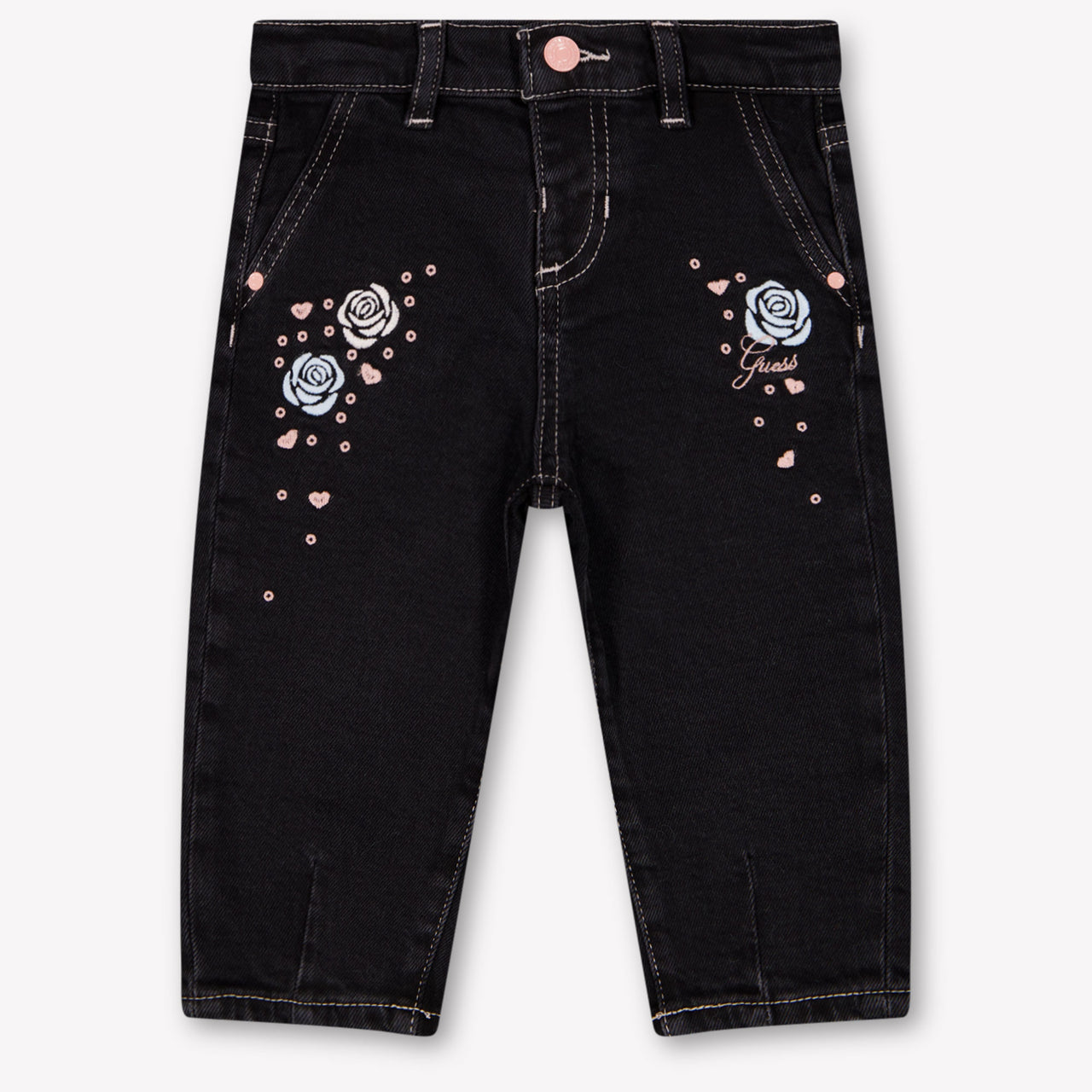 Guess bebe Chicas Vaquero en Negro
