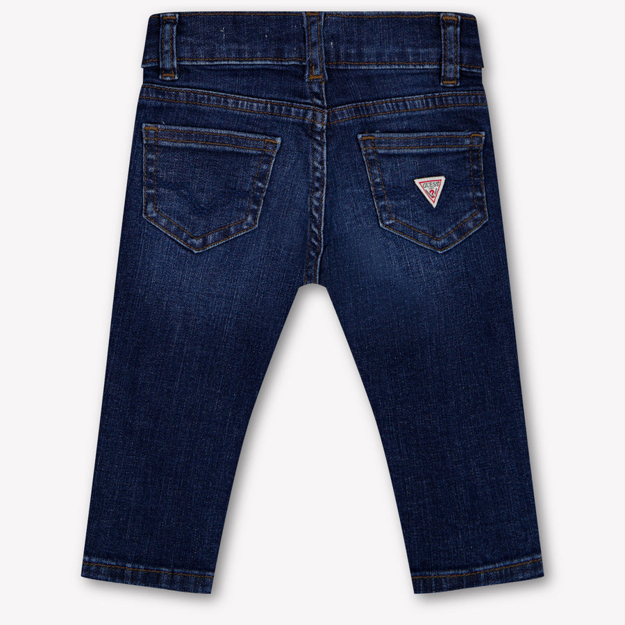 Guess Baby Boys Jeans In Blue