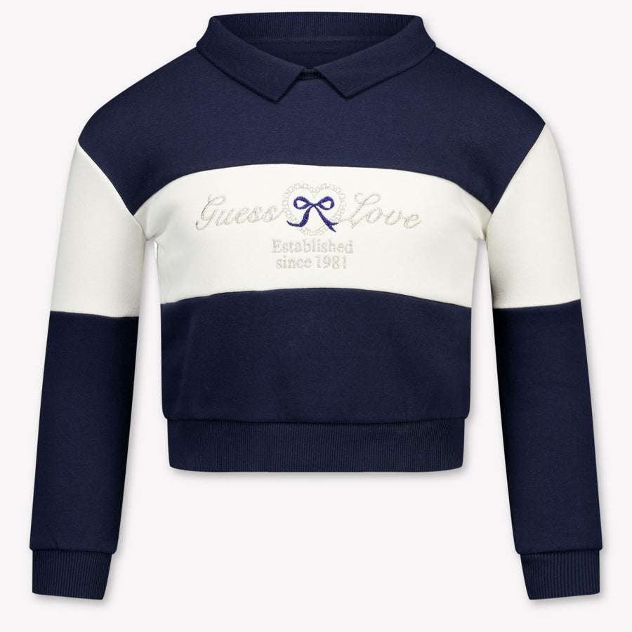 Guess Girls Sweater in Navy