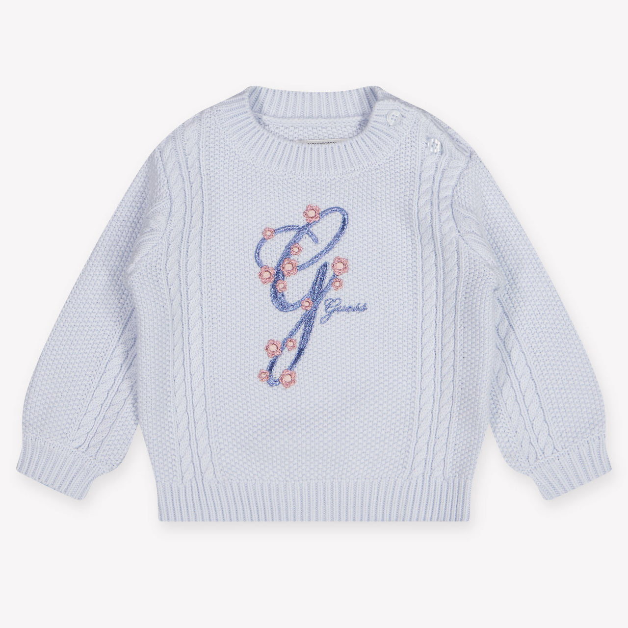 Guess Baby Mädchen Pullover In Hellblau