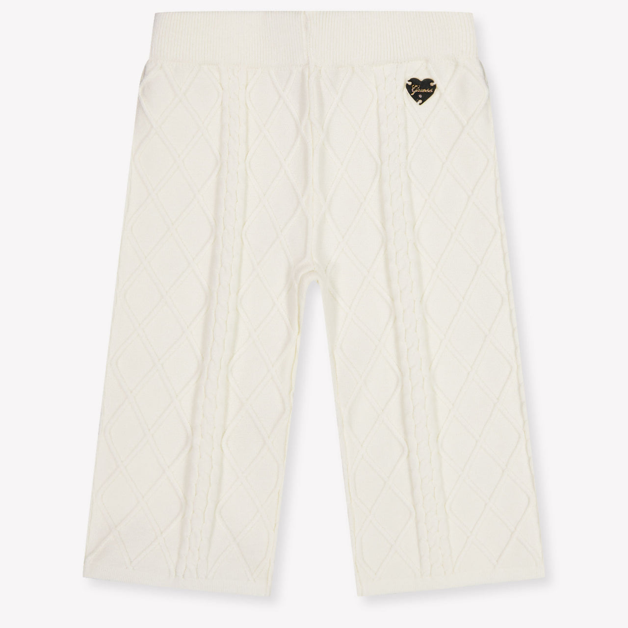 Guess Bébé Filles Pantalon en blanc cassé