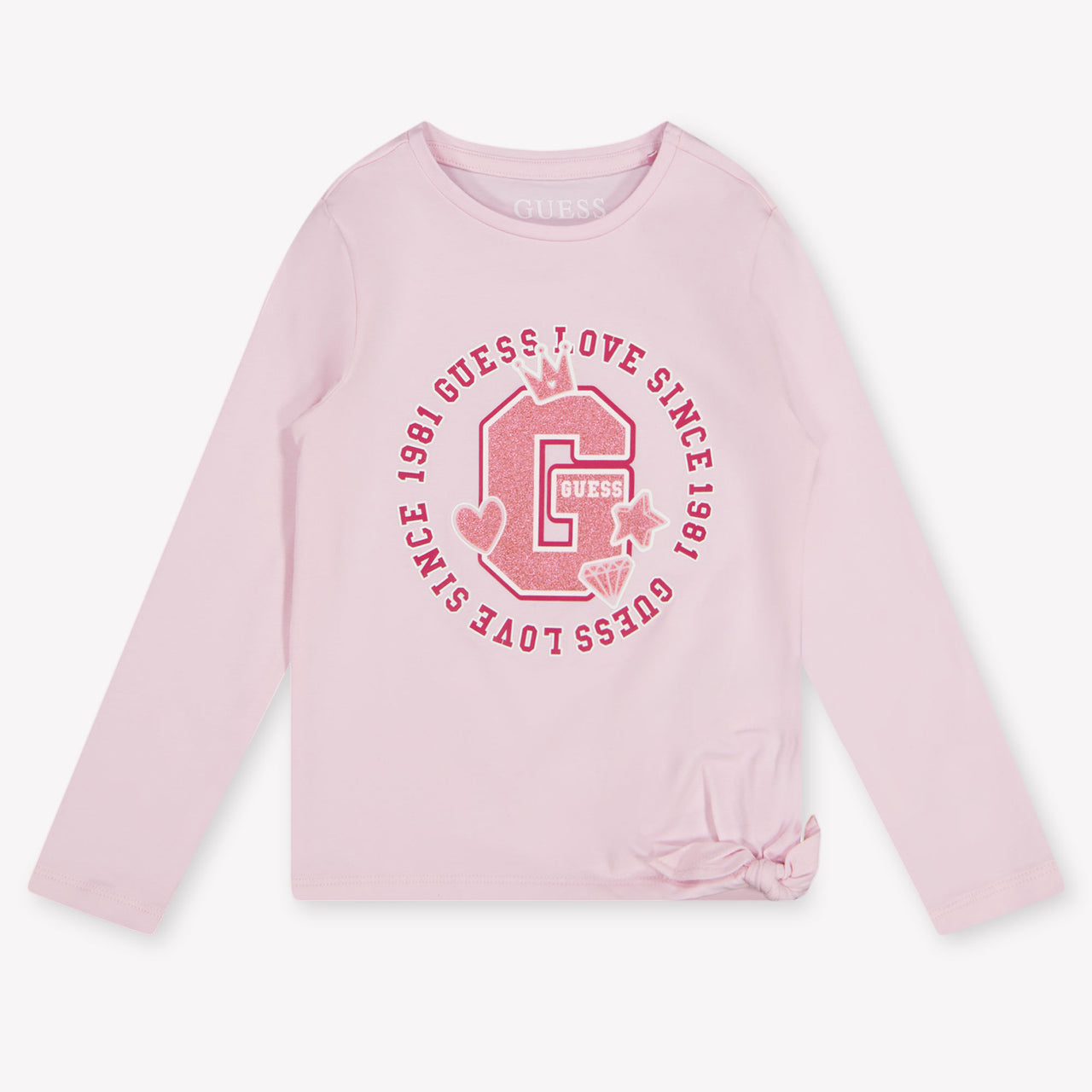 Guess Kinder Mädchen T-Shirt In Hellrosa