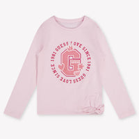 Guess Kinder Mädchen T-Shirt In Hellrosa