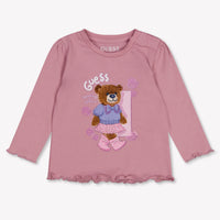 Guess Bambino Ragazze Maglietta dentro Rosa
