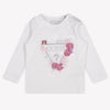 Guess Baby Meisjes T-Shirt In Wit
