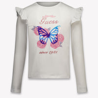 Guess Mädchen T-Shirt in Weiß