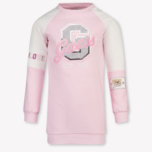 Guess niños Chicas Vístete Rosa claro