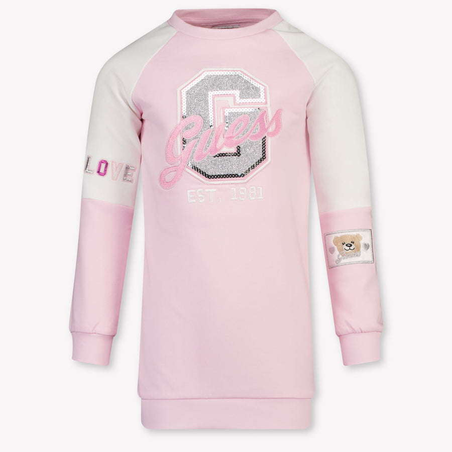 Guess niños Chicas Vístete Rosa claro