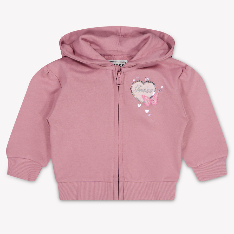 Guess Bambino Ragazze Cardigan dentro Rosa