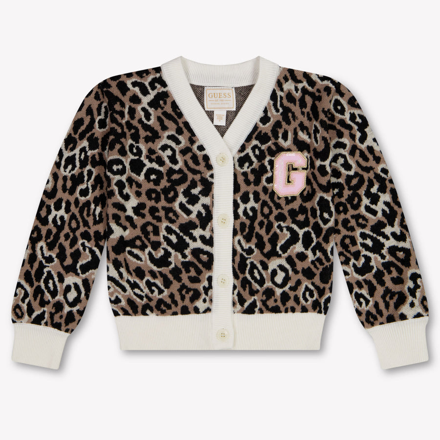 Guess Bambini Ragazze Cardigan dentro Pantera