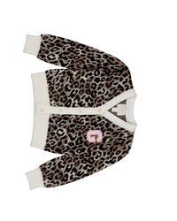 Guess Kinder Mädchen Strickjacke In Panther