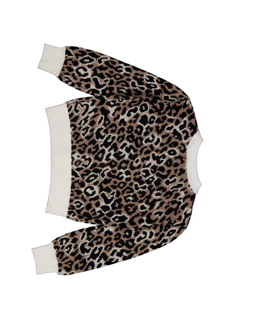 Guess Kinder Mädchen Strickjacke In Panther