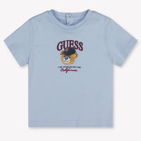 Guess Bambino Ragazzi Maglietta dentro Azzurro
