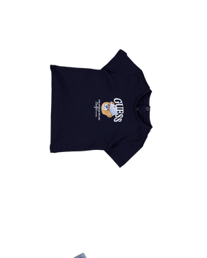 Guess bebe Chicos Camiseta adentro Navy