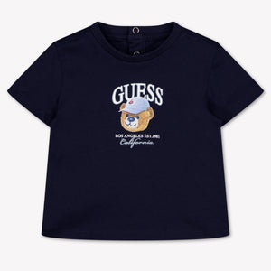 Guess Bébé Garçons T-shirt dans Navy