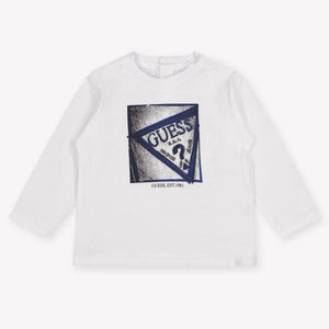 Guess Baby Boys T-Shirt In White