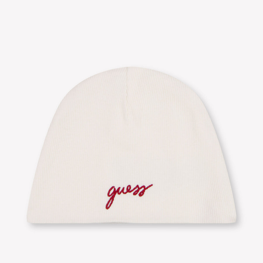 Guess Baby Boys Playsuit In OffWhite