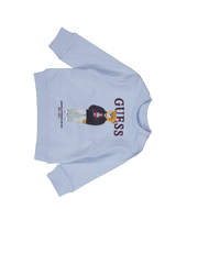 Guess Bébé Garçons Pull en Bleu Clair