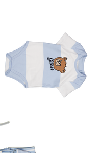 Guess Bébé Garçons Survêtement de jogging Bleu Clair