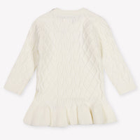 Guess Bébé Filles Robe en blanc cassé