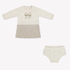 Guess Bébé Filles Robe en blanc cassé