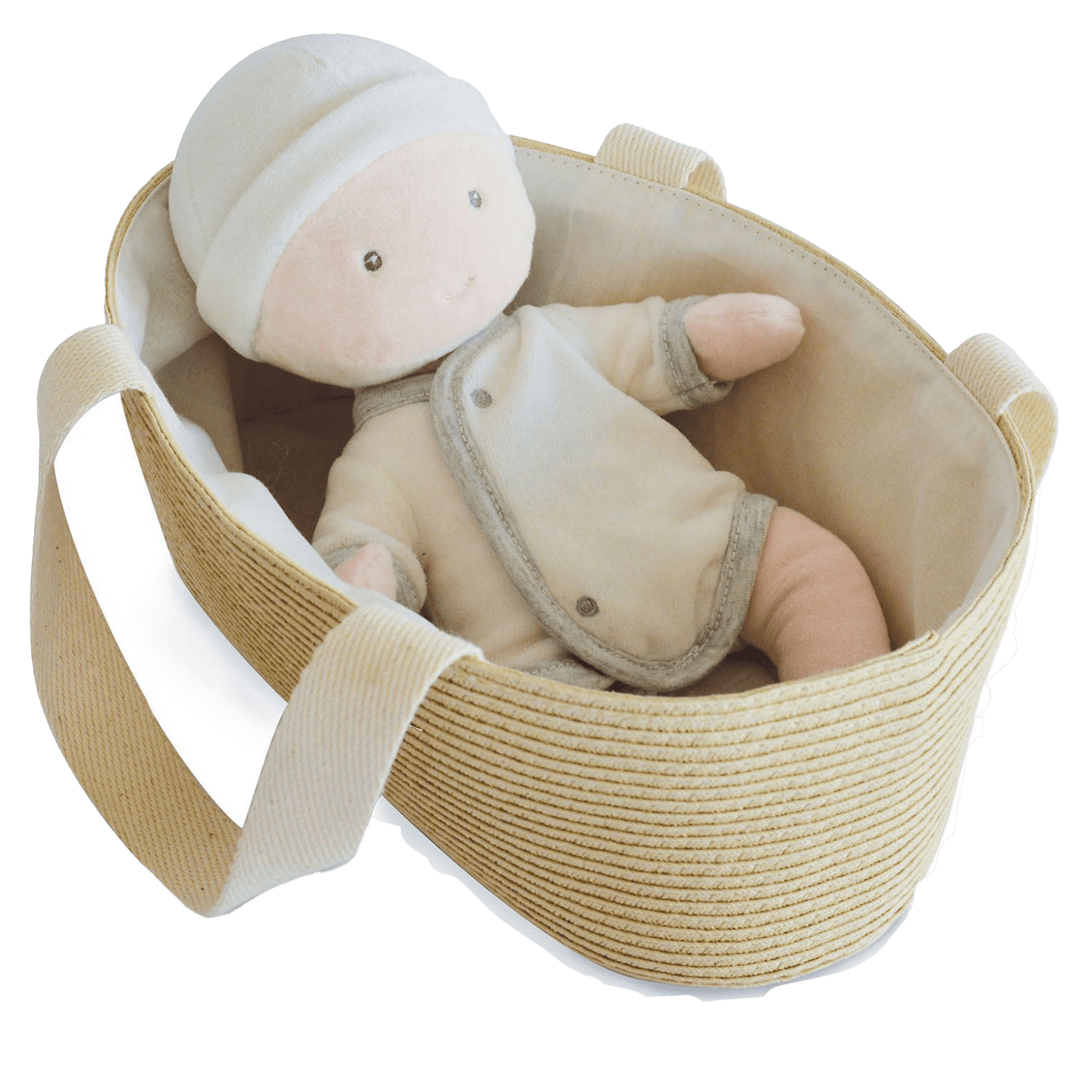 Doudou et Compagnie Baby Baby In Reiswieg Grijs ONE